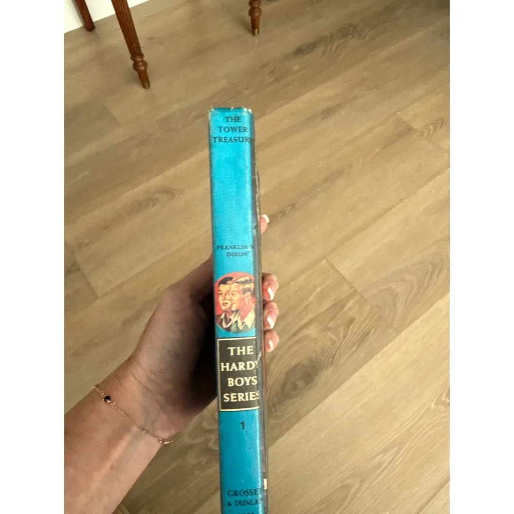 The Hardy Boys The Tower Treasure Book 1‎ Vintage Childrens Mystery Novel 1959
